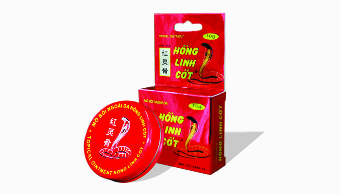Thiết kế hộp thiếc 2 đáy ở Hồng Linh Cốt 10g