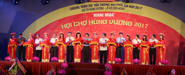 Phú Thọ chào đón Hồng Linh Cốt tại Hội chợ Hùng Vương 2017