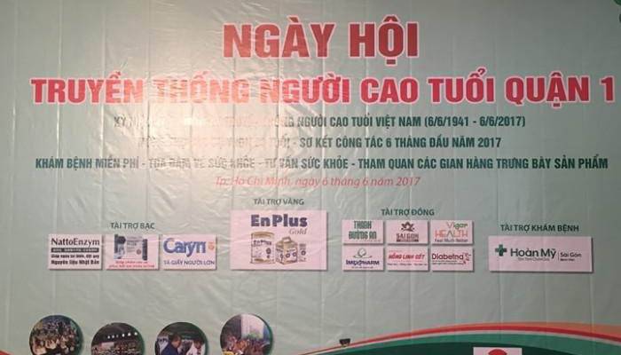 Hồng Linh Cốt đồng hành cùng Ngày hội người cao tuổi Quận 1